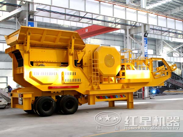 新型轮胎式移动破碎站市场售价多少钱一台？