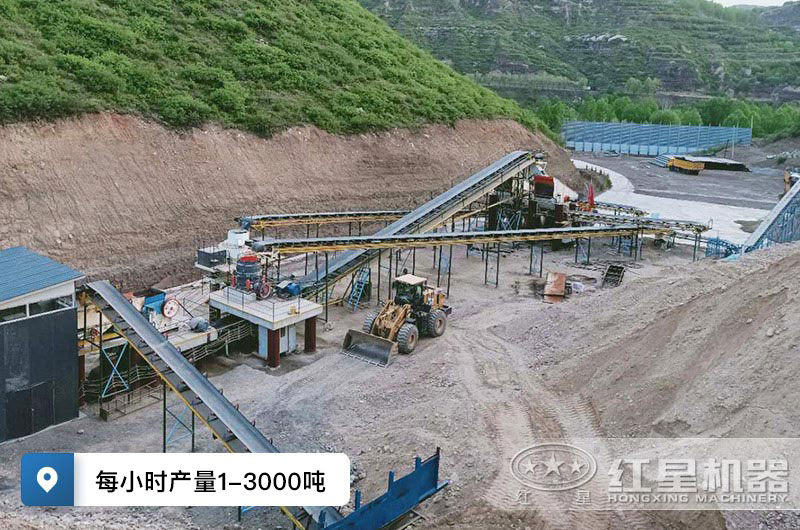 采石场破碎机每小时产量多少吨？设备有哪些？
