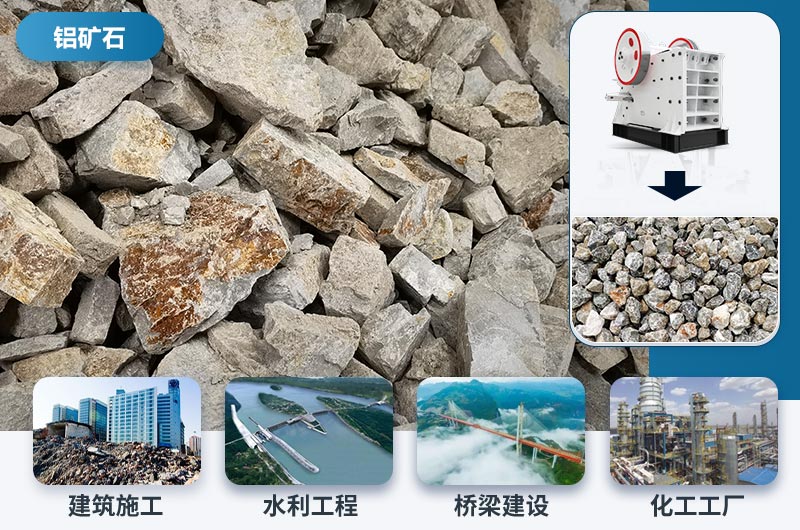 铝矿石加工设备有哪些？铝矿石加工工艺流程图及价格