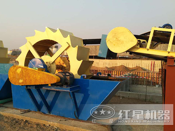 一小时洗100吨左右的石粉洗砂机型号有哪些？市价大概多少钱